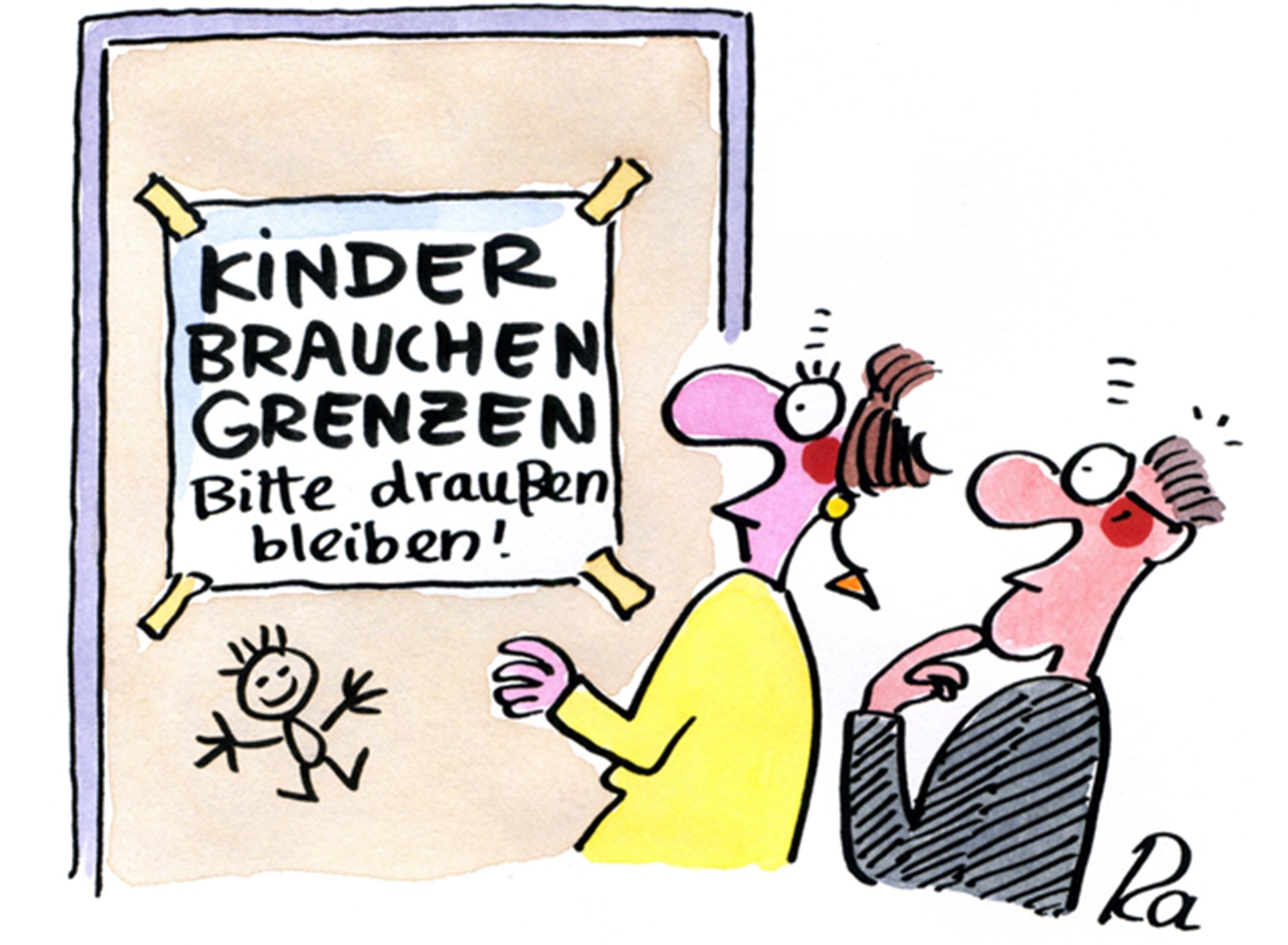 Abbildung Kinder brauchen Grenzen