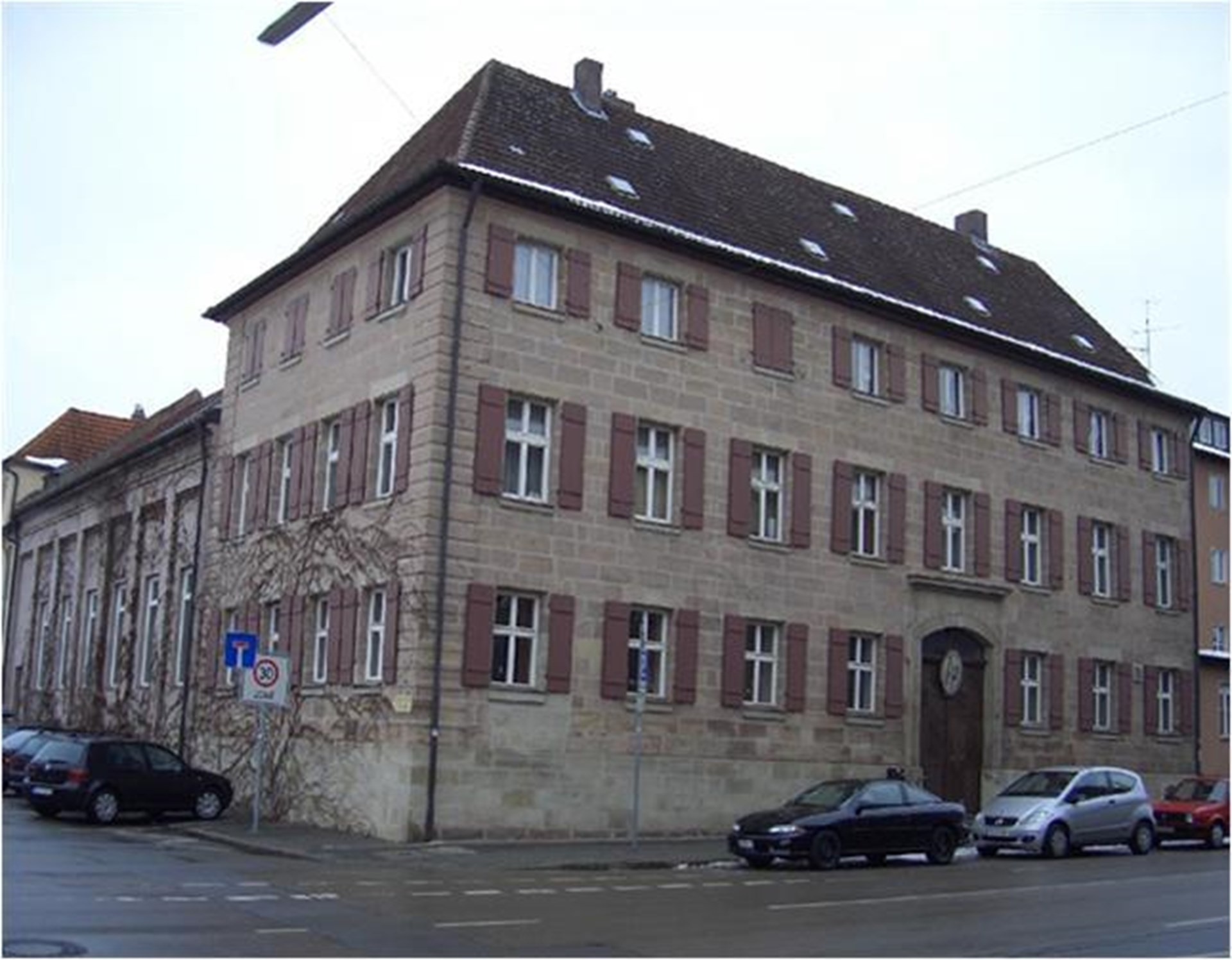 Außenansicht der Erziehungsberatungsstelle Schwabach